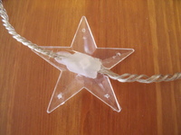 Pixel Curtain Lights Star