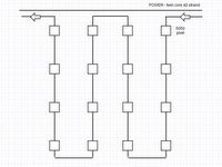 Pixel Curtain Lights Diagram