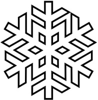 Pixel snowflake3